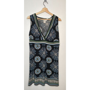 Max Studio Multicolor Floral Dress – Women’s Size Large - Stretch Travel